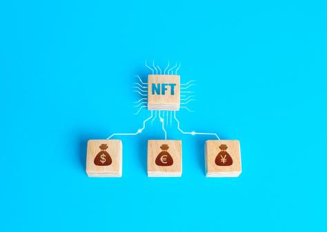 NFT market (a non-fungible tokens) 